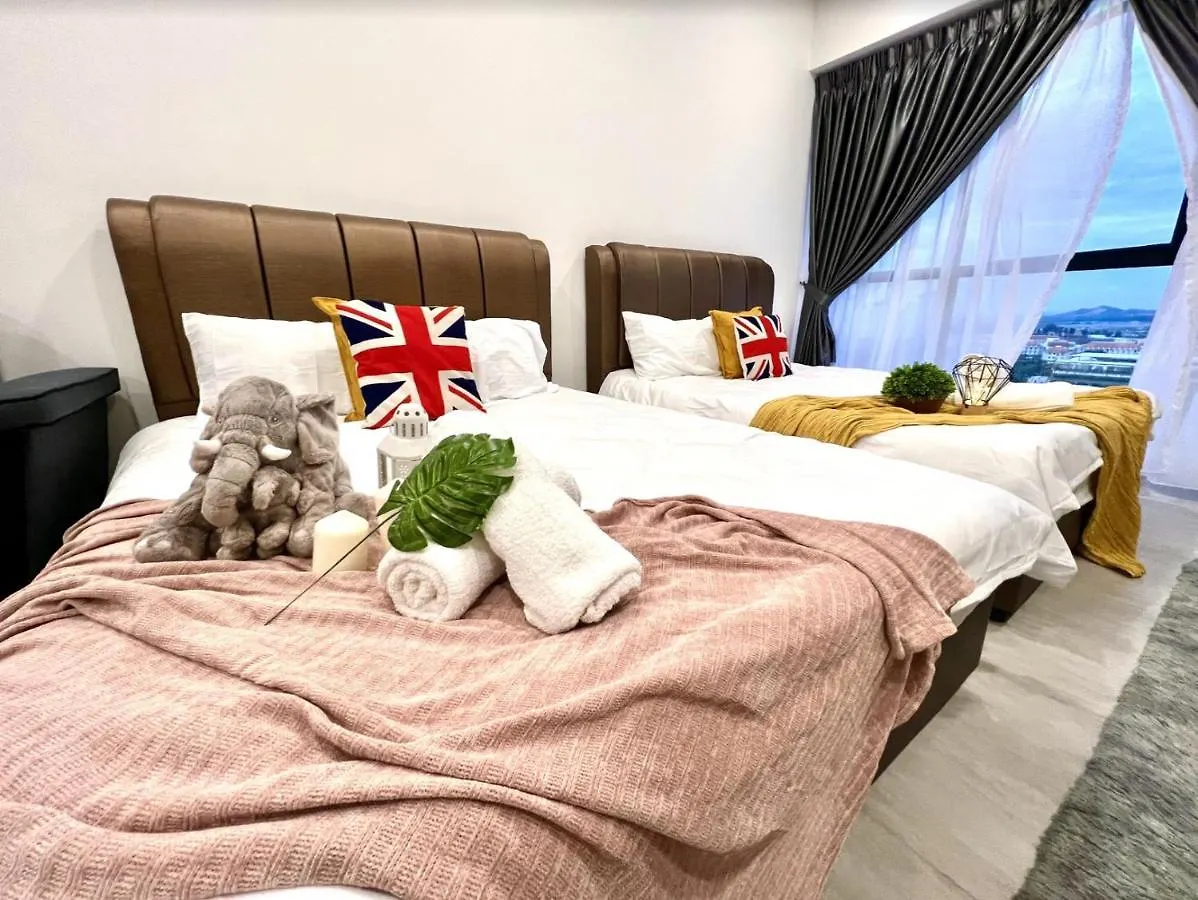 Free Parking # 2 Bed Family Bellsuite - Sepang Klia Kota Warisan Appartement