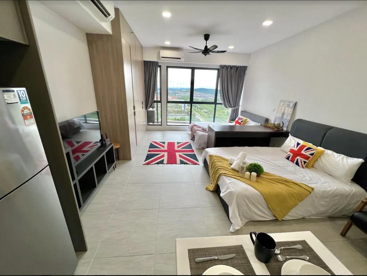 Free Parking # 2 Bed Family Bellsuite - Sepang Klia Kota Warisan Malaisie