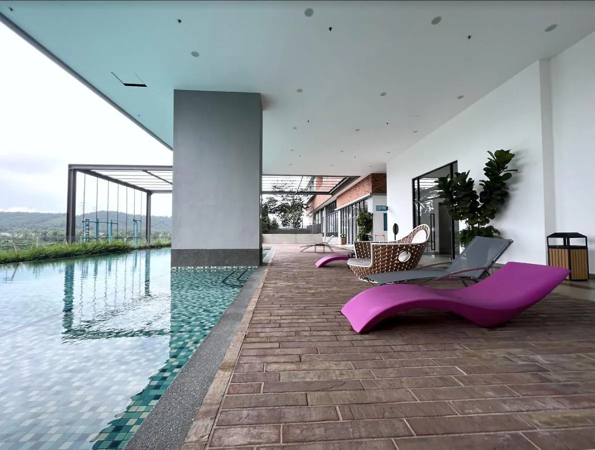Free Parking # 2 Bed Family Bellsuite - Sepang Klia Kota Warisan
