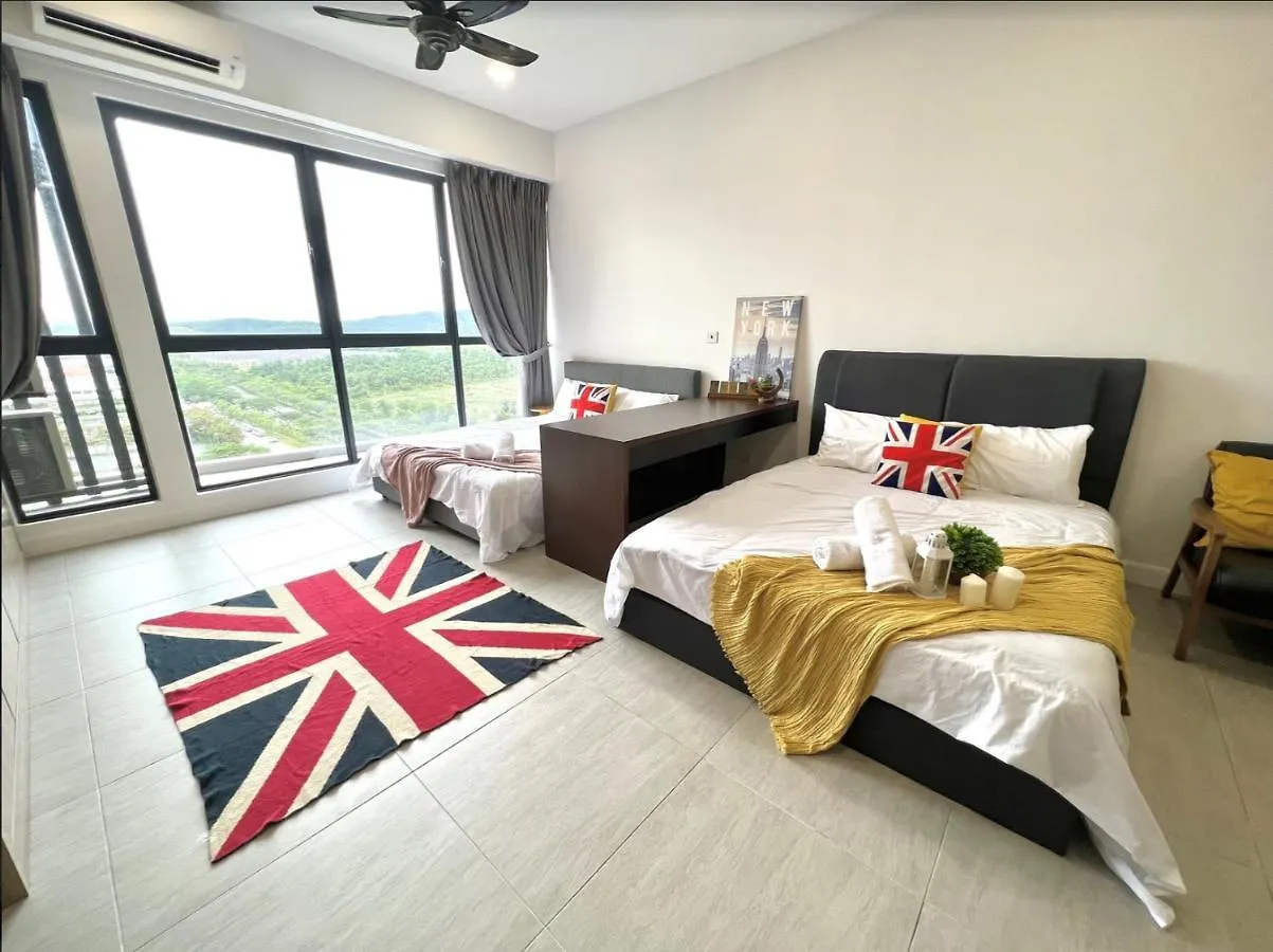 Free Parking # 2 Bed Family Bellsuite - Sepang Klia Kota Warisan شقة